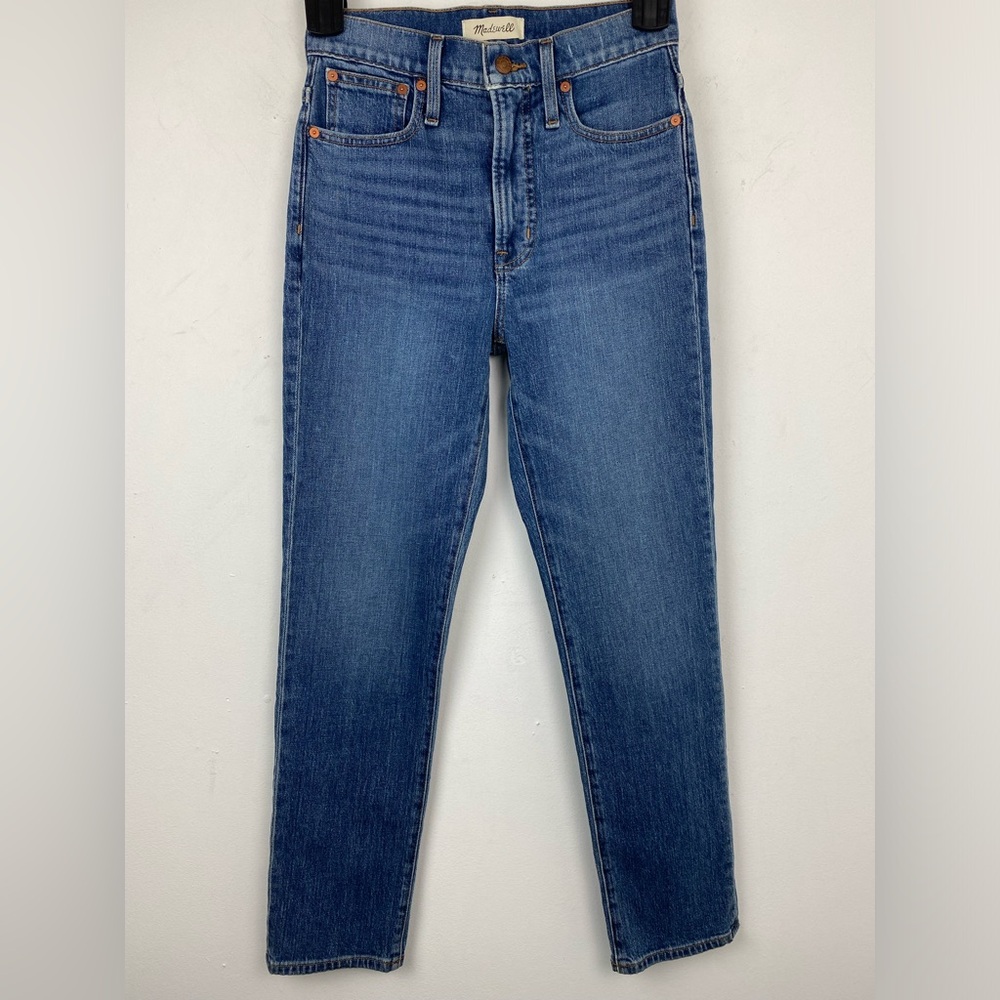 Madewell size 25 Women’s Blue Denim High Rise The Perfect Vintage Jeans